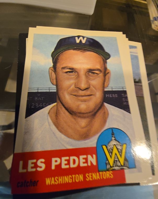 1991 Topps Archives 1953 #256 Les Peden — front