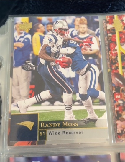 2009 Upper Deck #118 Randy Moss — front