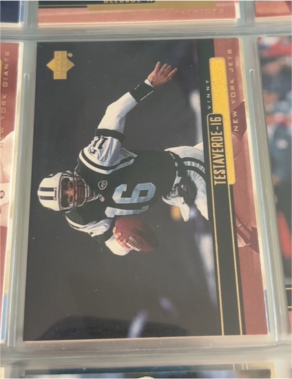 1999 Upper Deck #145 Vinny Testaverde — front
