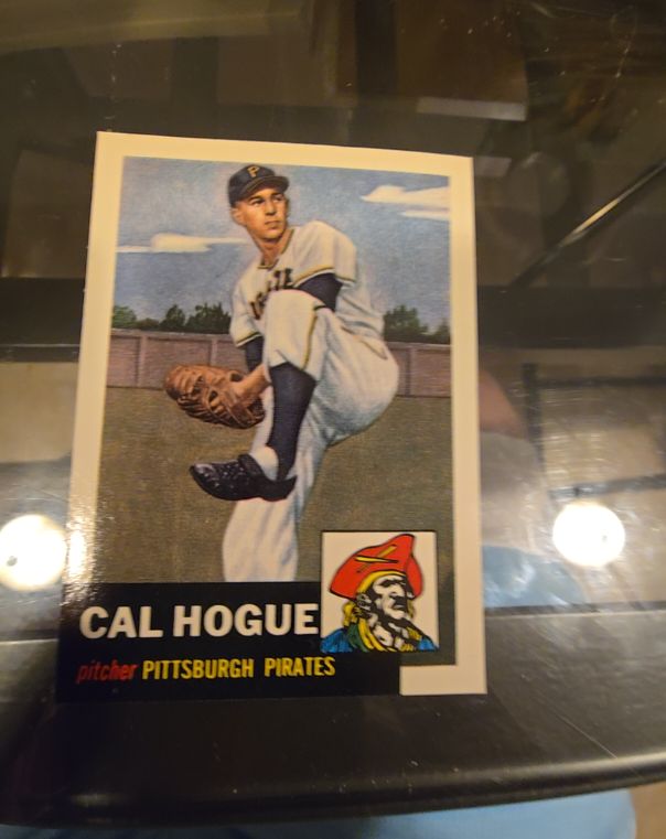 1991 Topps Archives 1953 #238 Cal Hogue — front