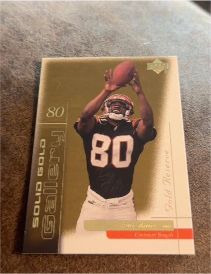 2000 Upper Deck Gold Reserve #SG2 Peter Warrick — front