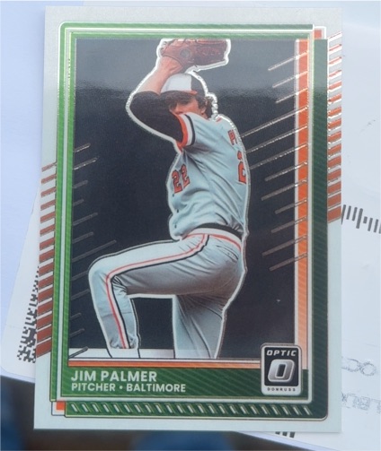 2025 Donruss Optic #57 Jim Palmer — front
