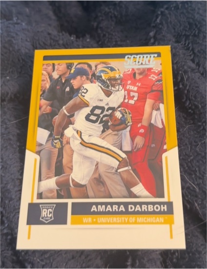 2017 Score #358 Amara Darboh — front