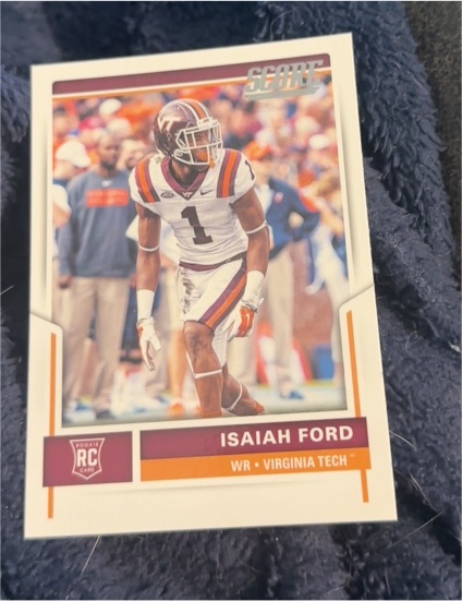 2017 Score #386 Isaiah Ford — front