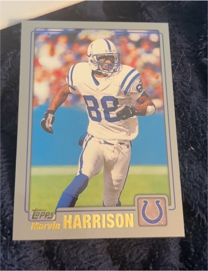 2001 Topps #275 Marvin Harrison — front