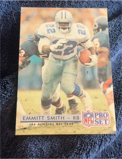 1992 Pro Set #150 Emmitt Smith — front