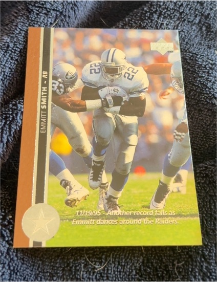 1996 Upper Deck #158 Emmitt Smith — front