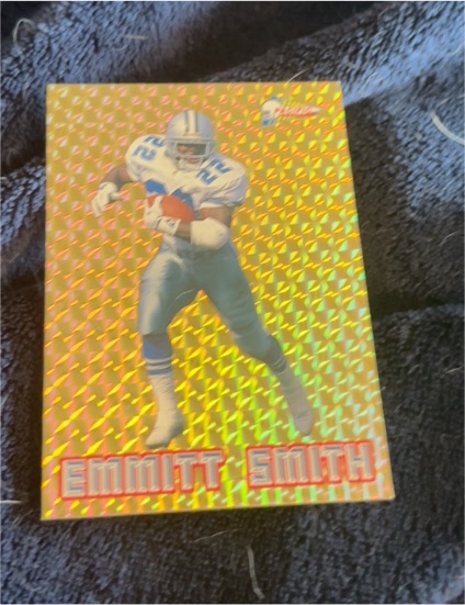 1993 Pacific Prism #18 Emmitt Smith — front