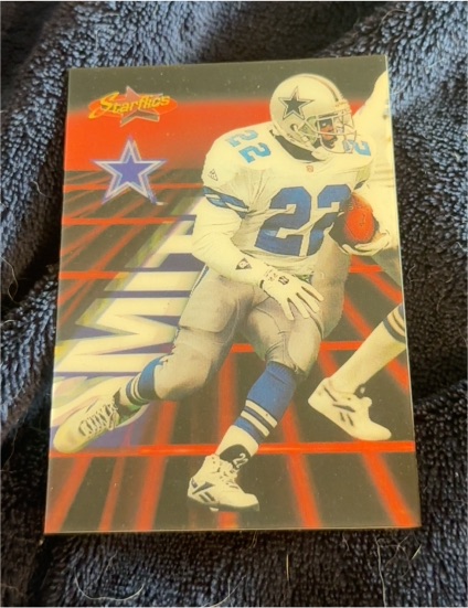 1994 Pinnacle Starflics #177 Emmitt Smith — front