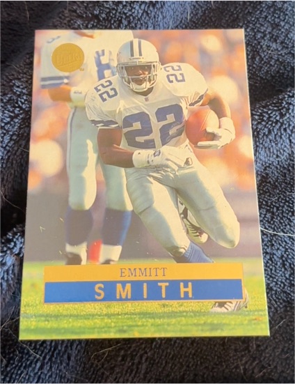 1996 Fleer Ultra #42 Emmitt Smith — front