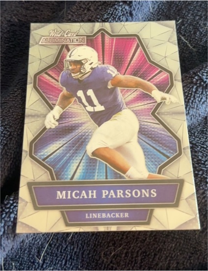 2021 Wild Card Alumination #ABC-17 Micah Parsons — front