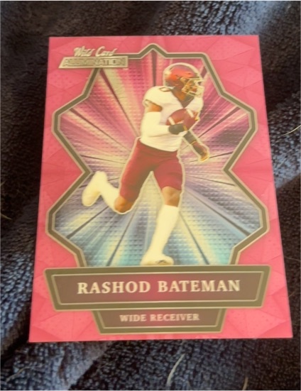 2021 Wild Card Alumination #ABC-21 Rashod Bateman — front