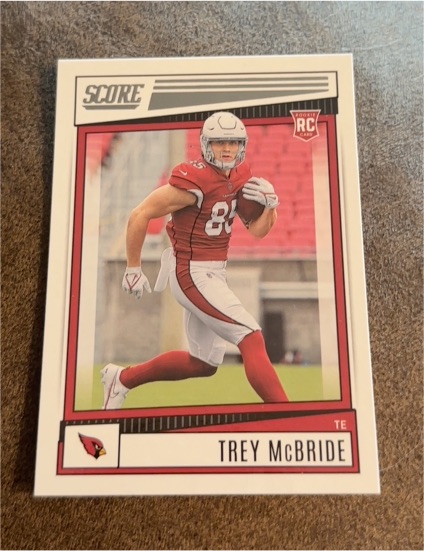 2022 Panini Score #369 Trey McBride — front