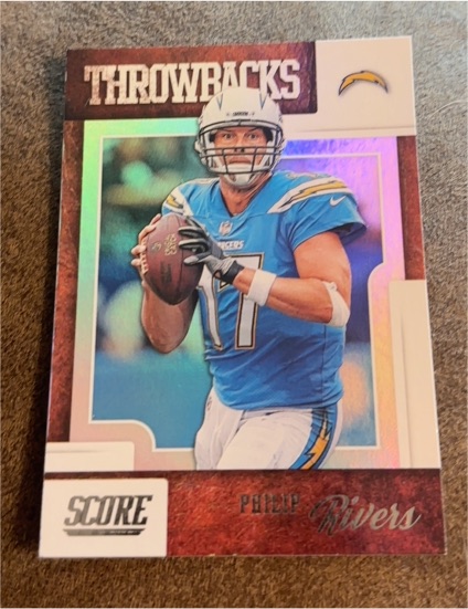2019 Panini Score Throwbacks #T-14 Philip Rivers — front