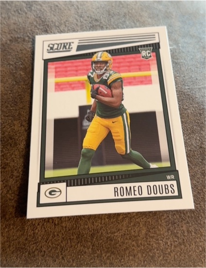 2022 Panini Score #389 Romeo Doubs — front