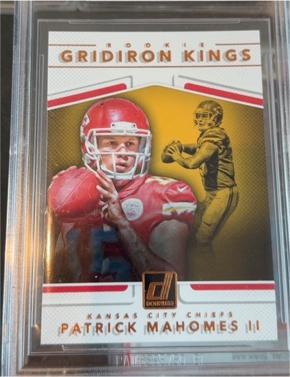 2017 Donruss Rookie Gridiron Kings #2 Patrick Mahomes II — front