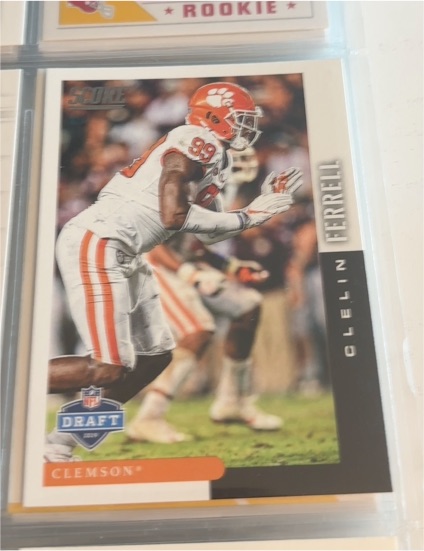 2019 Panini Score NFL Draft #DFT-23 Clelin Ferrell — front
