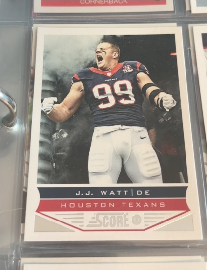 2013 Score #86 J.J. Watt Houston Texans — front