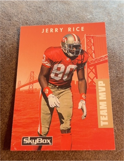 1992 SkyBox Prime Time #159 Jerry Rice — front