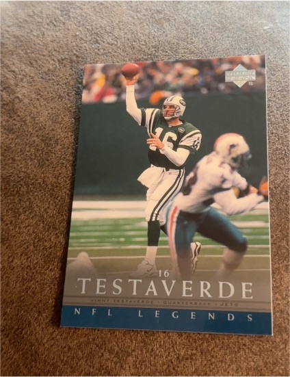 2000 Upper Deck Legends #48 Vinny Testaverde — front