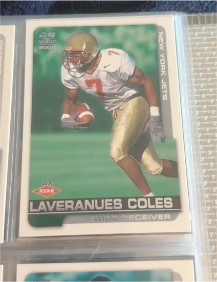 2000 Pacific Paramount #164 Laveranues Coles — front