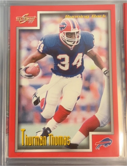 1999 Score #177 Thurman Thomas — front