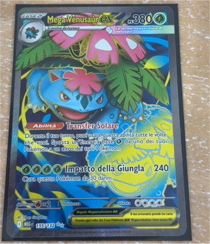 2025 Pokémon TCG Mega Venusaur EX #155 — front