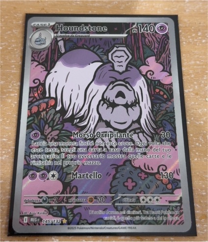 2025 Pokémon Mega Evolution #145 Houndstone — front