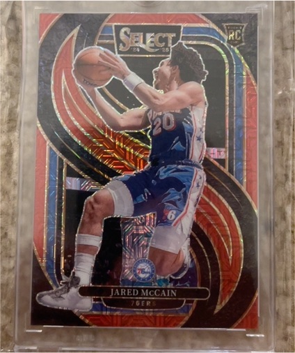 2024-25 Panini Select #184 Jared McCain — front