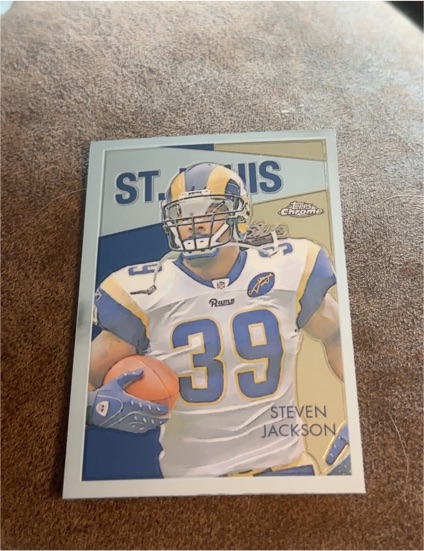 2009 Topps Chrome #C8 Steven Jackson — front