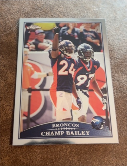 2009 Topps Chrome #TC11 Champ Bailey — front