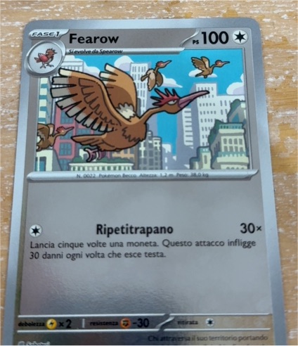 2025 Pokémon Mega Evolution #103 Fearow — front
