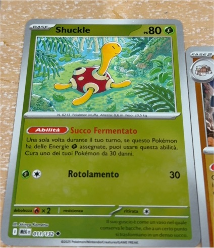 2023 Pokemon Mega Evolution #011 Shuckle — front