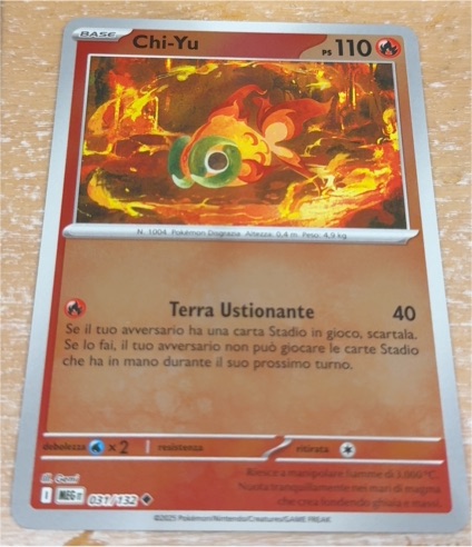 2025 Pokémon Mega Evolution #031 Chi-Yu — front