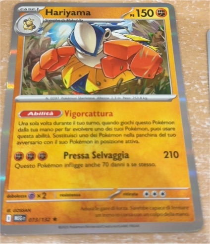 2015 Pokémon ME01: Mega Evolution #073 Hariyama — front