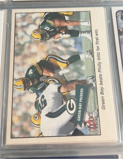 2001 Fleer Tradition #367 Green Bay Packers Team Card — front