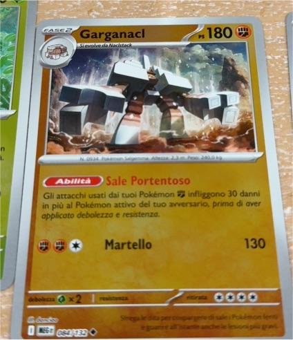 2025 Pokemon Mega Evolution #084 Garganacl — front