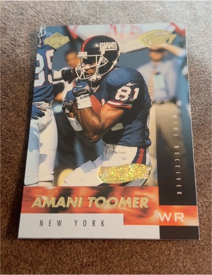 1999 Collector's Edge Fury #141 Amani Toomer — front