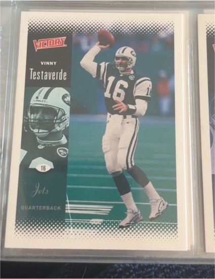 2000 Upper Deck Victory #125 Vinny Testaverde — front