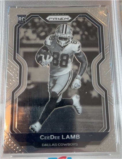 2020 Panini Prizm #334 CeeDee Lamb — front