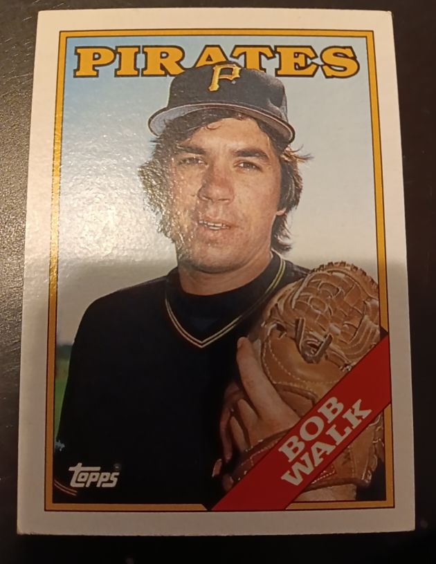 1988 Topps #349 Bob Walk — front