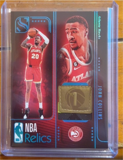 2024-25 Panini Silhouette NBA Relics #NBA Relics John Collins — front