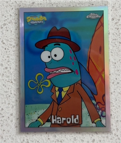 2025 Topps Chrome SpongeBob SquarePants #147 Harold — front