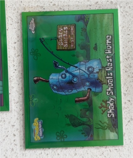 2025 Topps Chrome SpongeBob #164 Shady Shoals Rest Home — front