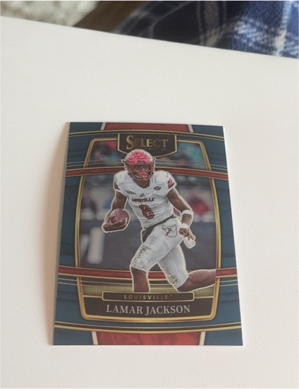 2022 Panini Select Draft Picks #44 Lamar Jackson — front