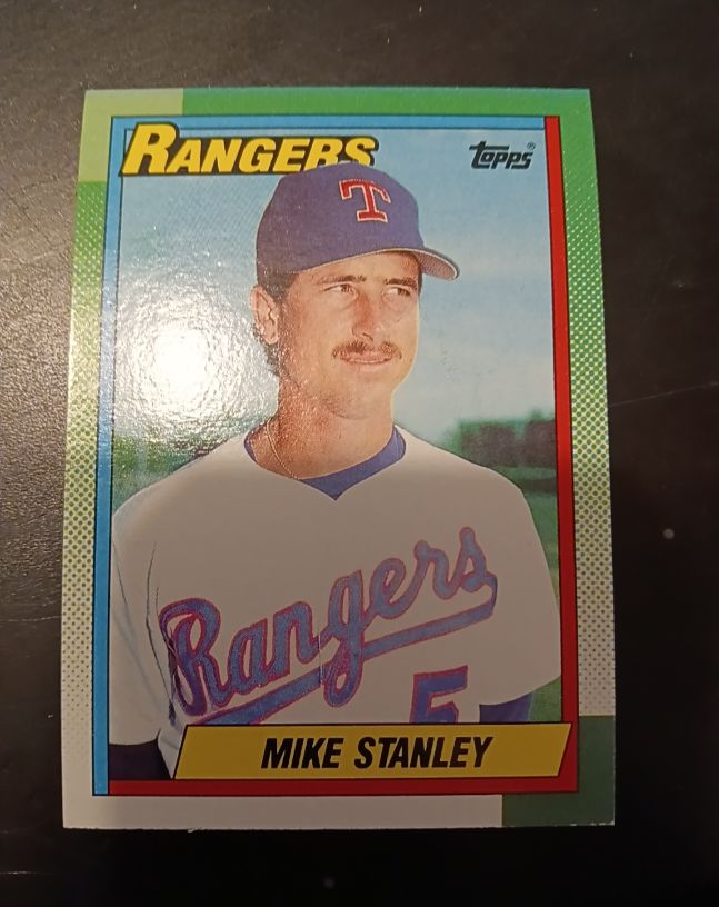 1990 Topps #92 Mike Stanley — front