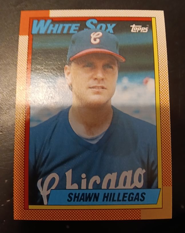 1990 Topps #93 Shawn Hillegas — front