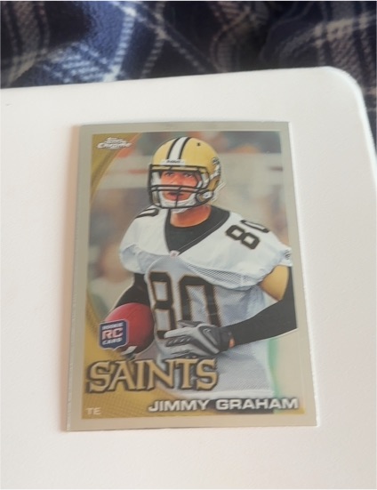 2010 Topps Chrome #C67 Jimmy Graham — front