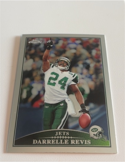 2009 Topps Chrome #233 Darrelle Revis — front