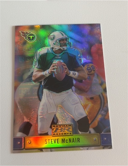 2000 Bowman Reserve B3 Steve McNair — front